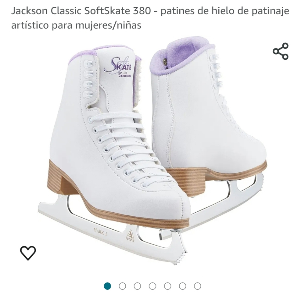 Jackson Classic SoftSkate 380 - patines de hielo de patinaje artístico para muje
